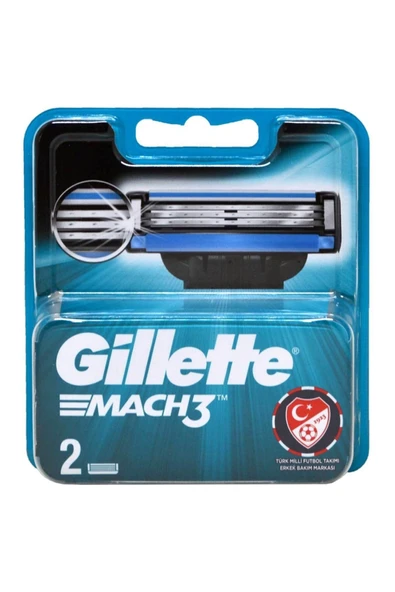 Mach3 Yedek Tıraş Bıçağı 2'li