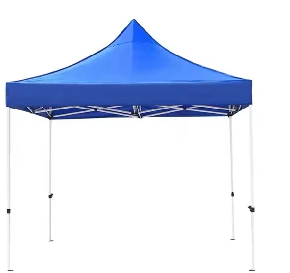 Otomatik Gazebo Çardak 300 X 300 Cm Tente Teras Bahçe Kamelyası Gölgelik Mavi - Resim 2