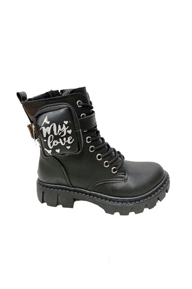 Fix Kids 9602F Deri Çantalı Trend Fashion Kız Çocuk Bot - 3