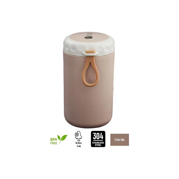 Vagon Çelik Lunch Box 750 Ml Pembe