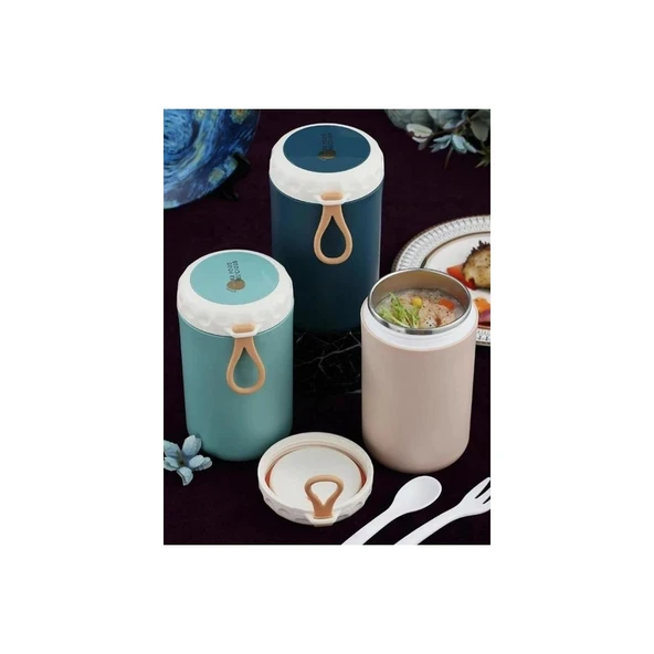 Vagon Çelik Lunch Box 750 Ml Koyu Yeşil - 5