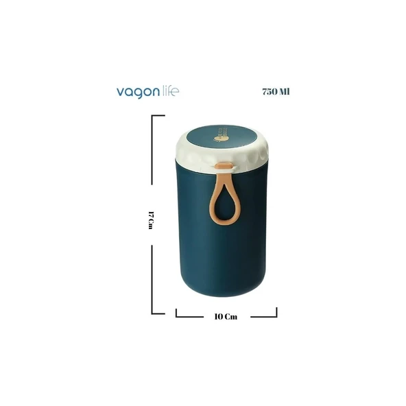 Vagon Çelik Lunch Box 750 Ml Koyu Yeşil - 2