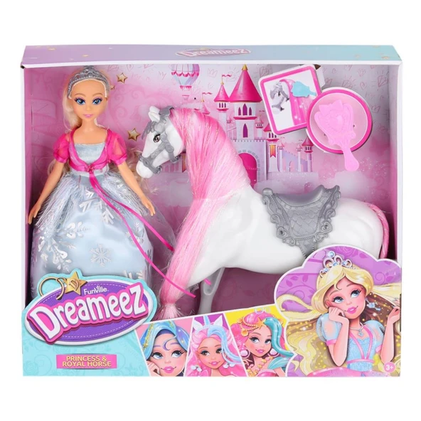 81047 Dreameez Prenses Bebek ve Atı -Sunman - 2
