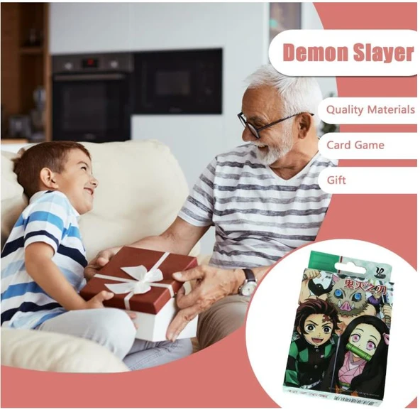 İskambil Anime Demon Slayer Iskambil Poker Oyun Kartı 54 Adet - 6