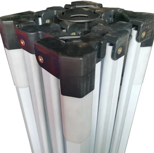 Otomatik Gazebo Çardak 300 X 300 Cm Tente Teras Bahçe Kamelyası Gölgelik Kırmızı - Resim 6