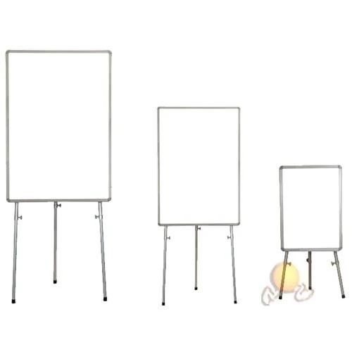 İnter Alüminyum Çerçeveli Teleskopik Ayaklı Yazı Tahtası INT-620 40 x 55 cm