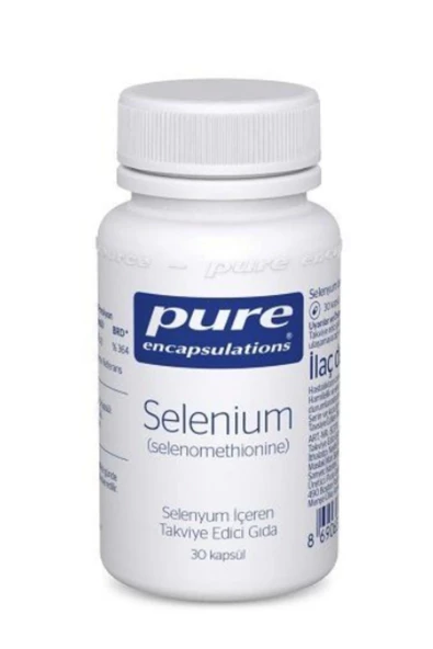 Pure Selenium 200 mcg 30 Kapsül