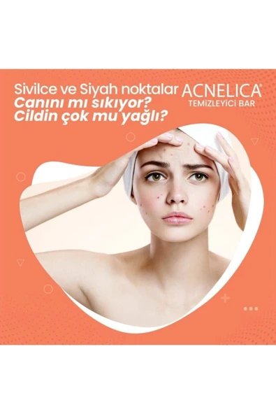 Acnelica Temizleyici Bar %2 Siyah Nokta Ve Sivilce Sabunu - 6