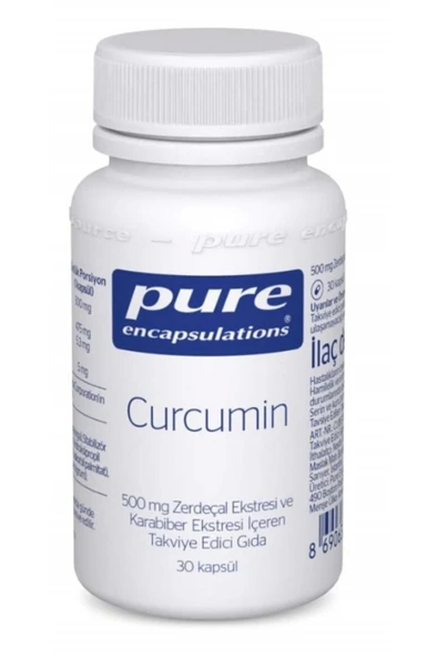 Pure Curcumin 500 mg 30 Kapsül