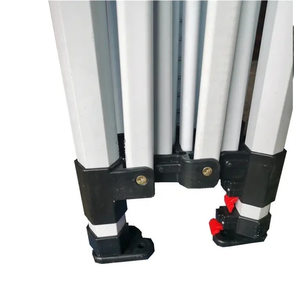 Otomatik Gazebo Çardak 300 X 300 Cm Tente Teras Bahçe Kamelyası Gölgelik Kırmızı - Resim 7