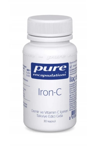 Pure Iron-C 30 Kapsül