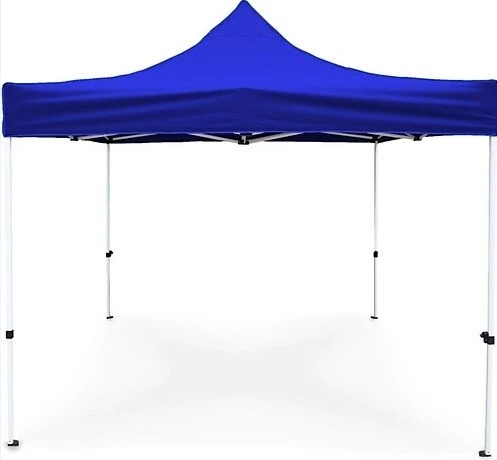 Otomatik Gazebo Çardak 240 X 240 Cm Tente Teras Bahçe Kamelyası Gölgelik Mavi - Resim 4