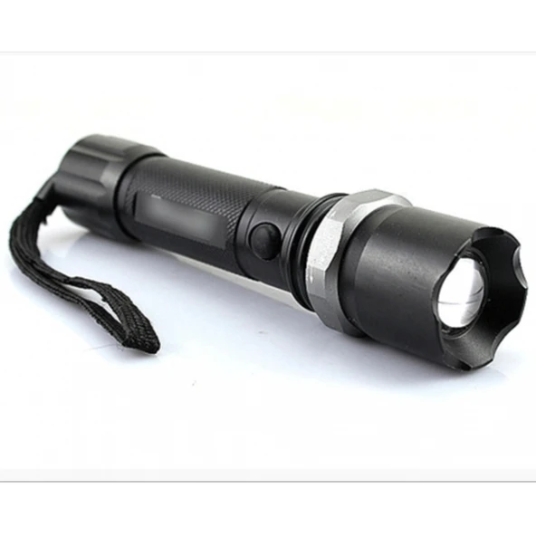 Zoomlu Şarjlı El Feneri  F61873 Tg-53-vice/(1395) 468 - Resim 2