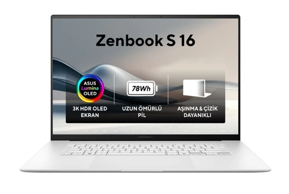 Asus Zenbook S16 UM5606WA-RK291X Ryzen AI 9 HX 370 32 GB 2 TB SSD Radeon 890M 16" W11P