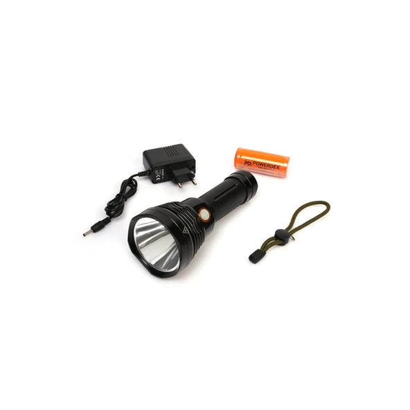 15 Watt 1000 Lümen Profesyonel Şarjlı El Feneri Pd-6692
