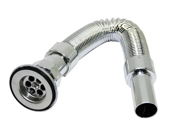 Real Özs Krom Lavabo Siyofunu 33cm-80cm