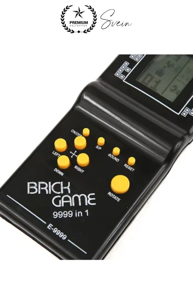 Nostaljik El Atarisi Tetris Konsol Oyuncak Pilli Unutulmayan Taşınabilir Retro Game Boy Eğlendirici - 2