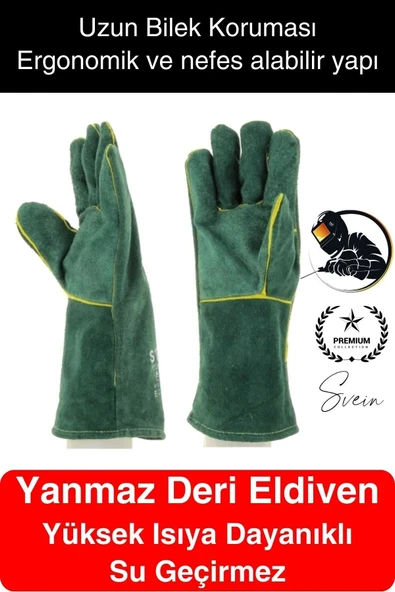 Yüksek Isıya Dayanıklı Eldiven Rahat Tasarım Kaynak Yangın Su Geçirmez Fırın Tutacak Tımar Taşıma