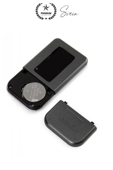 Premium Pilli Mini Hassas Cep Terazisi Tartı 200 g Kapasite 0.01 g Kuyumcu Tartısı Kılıflı Kalibre - Resim 5