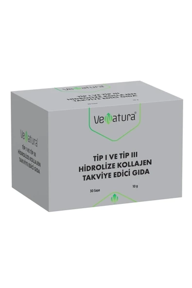VeNatura Tip I Ve Tip Iıı Hidrolize Kollajen 30 Saşe