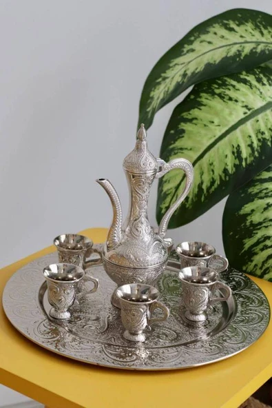 Payitaht 8 Parça Zemzem Takımı Gümüş Renk ürün görseli