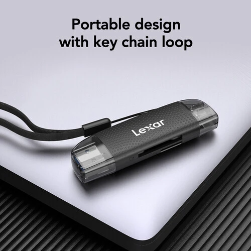 Lexar Dual USB-AC SDmicroSD Kart Okuyucu (LRW310X-BNBNG) - 10