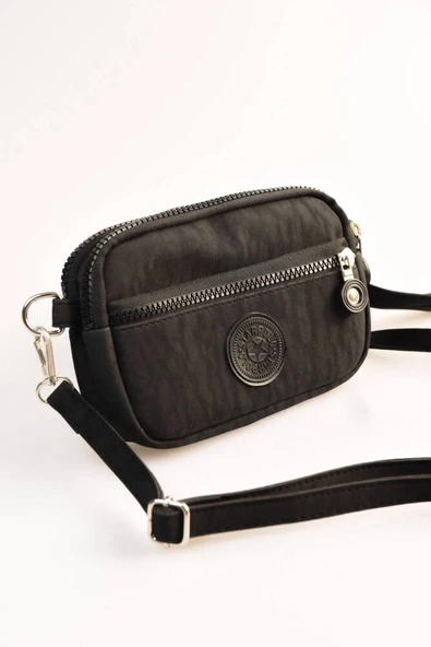 Erkek Bel Çantası Siyah - Resim 2