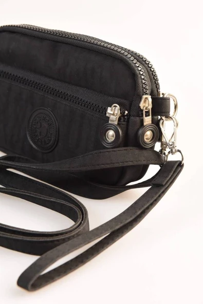 Erkek Bel Çantası Siyah - Resim 3