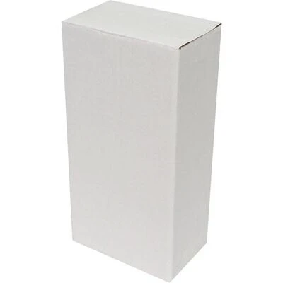 14x8x27cm Tek Oluklu Koli - Beyaz