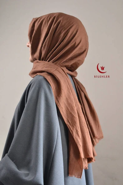 Bambu Kraş Şal Kahverengi ürün görseli