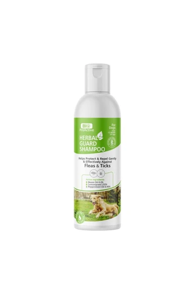 Bio Pet Active Herbal Guard Bit Pire Şampuanı 250ml