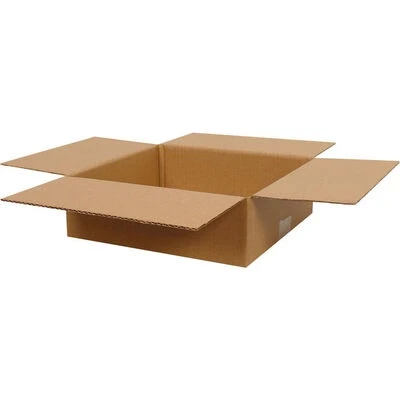 26,5x24,5x8,5cm Tek Oluklu Koli - Kraft