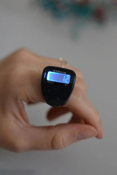 Mini Işıklı Zikirmatik 12li Paket - Resim 3