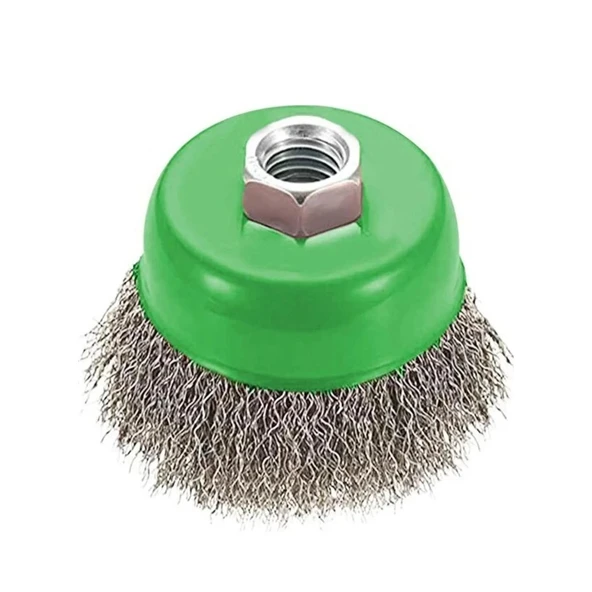 Ctm 65 Mm Inox Paslanmaz Saçaklı Çanak Fırça 20 Adet