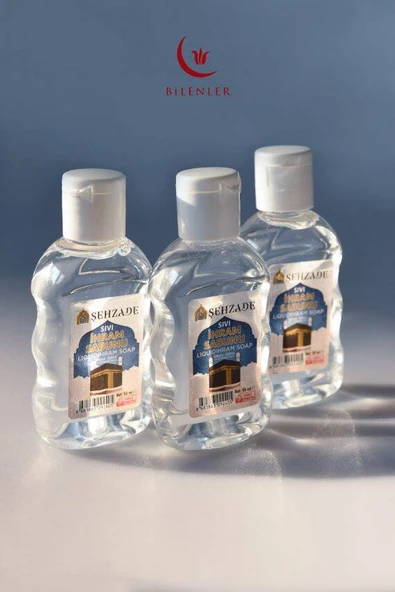 Sıvı Sabun İhram İçin Uygun 3 Adet - Resim 2