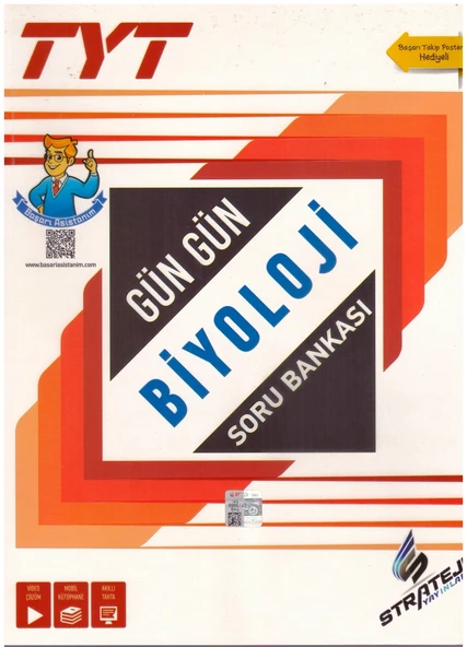 STRATEJİ TYT GÜN GÜN BİYOLOJİ SORU BANKASI ürün görseli 1