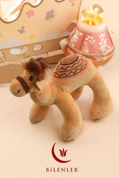 Sevimli Peluş Deve Oyuncak – 22x22 cm - Resim 2
