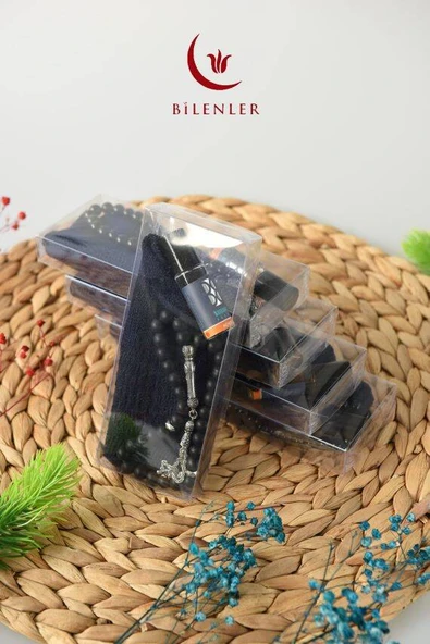 Takke Tesbih Esans Seti Erkekler İçin- Lacivert - Resim 4