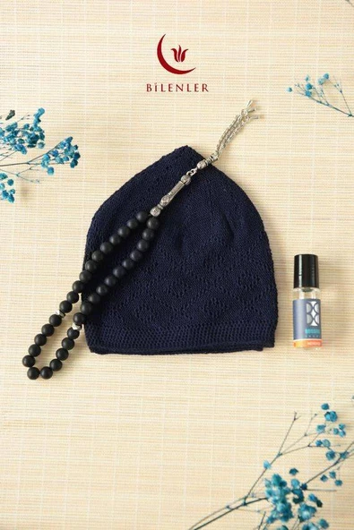 Takke Tesbih Esans Seti Erkekler İçin- Lacivert - Resim 2