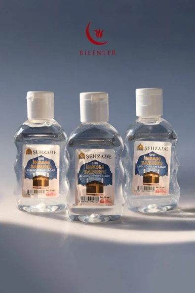 Sıvı Sabun İhram İçin Uygun 3 Adet ürün görseli