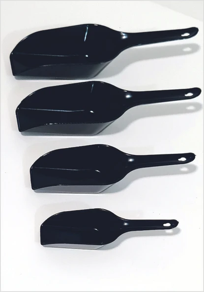 4lü Parça Bakliyat Erzak Çay Şeker Baharat Kuruyemiş Aktar Bakkal Ölçekli Küreği Kürek Kaşık Seti - 3