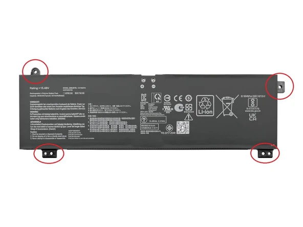 Asus ROG Strix G17 G713PI-LL102 uyumlu Notebook Bataryası, Laptop Pili - Ver.2 ürün görseli