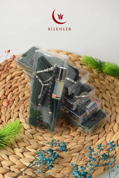 Takke Tesbih Esans Seti Erkekler İçin-Yeşil - Resim 3