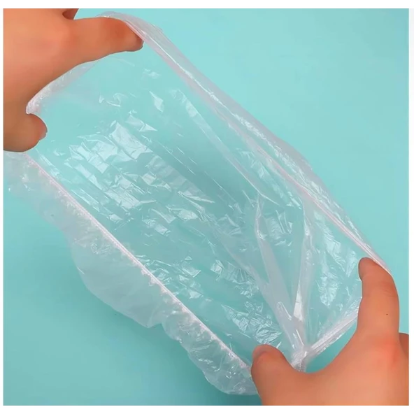 Lastikli Tencere Ve Tabak Bonesi 100 Adet (22cm) - 5