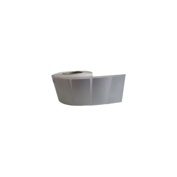 SİLVER MAT BARKOD ETİKETİ 30X60 TEKLİ 1000 LİK SARIM