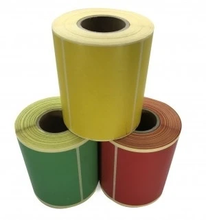 RENKLİ TERMAL BARKOD ETİKETİ 150X100 200 ADET
