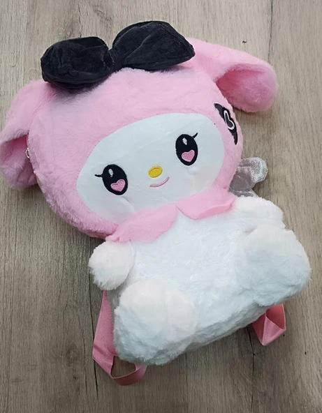 Çanta Peluş Sanrio My Melody Sırt Çantası Anaokul Çocuk Çantası