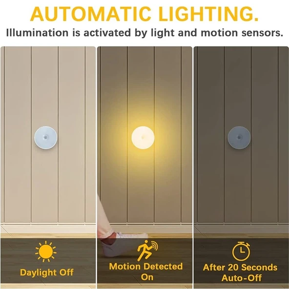 Hareket Sensörlü Led Lamba - 2