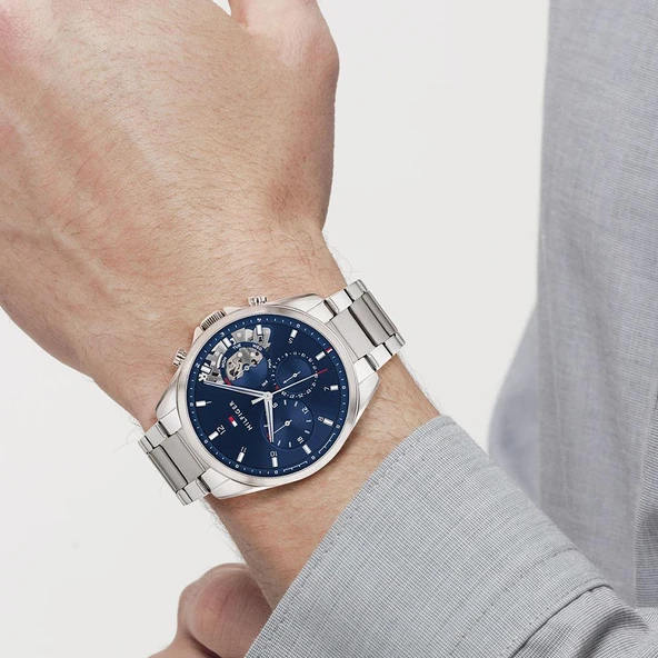 Tommy Hilfiger TH1710448 Erkek Kol Saati - Resim 3