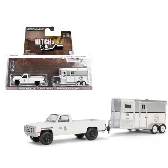 Nessiworld Greenlight 1/64 Hitch & Tow Series 31 - LAPD Search and Rescue - 1